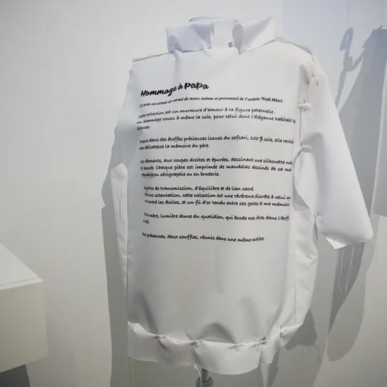 Là où naissent les souvenirs, 2025. Exposition Palais Kheireddine (2)